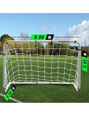 Portería para fútbol con red Enersport infantil