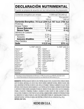 Bebida en polvo Malteada de vainilla Slimfast High Protein 676 g