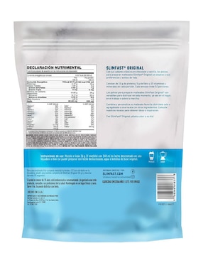 Bebida en polvo Malteada en polvo (52 porciones) de chocolate Slimfast Original 1.35 kg