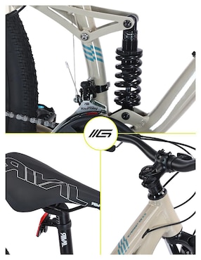 Bicicleta de montaña Gravel rodada 29 Everest unisex