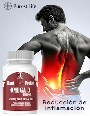 Suplemento de aceite de pescado Omega 3 Fit Nutrition cápsulas