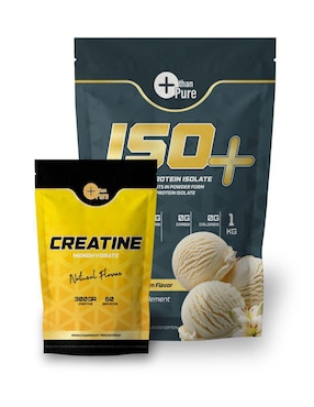 Kit Fit Nutrition con proteína whey y creatina monohidratada sabor vainilla de 1.3 kg