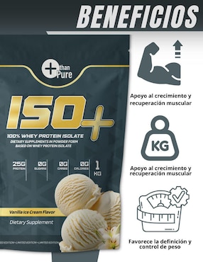 Kit Fit Nutrition con proteína whey y creatina monohidratada sabor vainilla de 1.3 kg