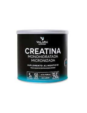 Creatina monohidratada micronizada Valara nutrition 250 g