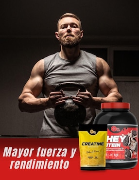 Kit de suplementos alimenticios Whey Protein + Creatina Monohidratada Fit Nutrition