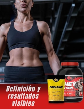 Kit de suplementos alimenticios Whey Protein + Creatina Monohidratada Fit Nutrition