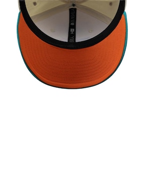 Gorra visera curva snapback para fútbol americano New Era Sponge Bob NFL Miami Dolphins unisex