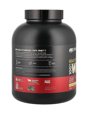 Suplemento en polvo Optimum Nutrition con BCAA sabor vainilla francesa de 2.27 kg