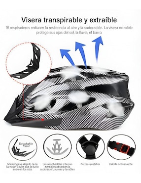Casco para ciclismo Xtellar unisex