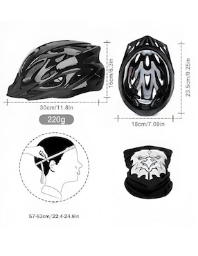 Casco para ciclismo Xtellar unisex