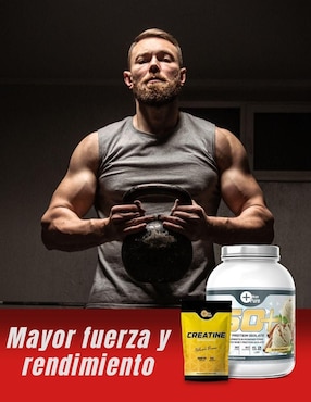 Kit de suplementación Fit Nutrition con proteína whey y creatina monohidratada sabor vainilla de 2.2 kg