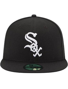Gorra visera plana cerrada New Era Chicago White Sox para hombre