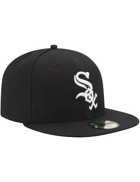 Gorra visera plana cerrada New Era Chicago White Sox para hombre
