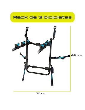 Rack porta bicicleta para auto Gravel Genesis Pro