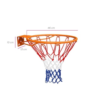 Aros y redes Vanlig Orion Street de básquetbol S-R2 adulto
