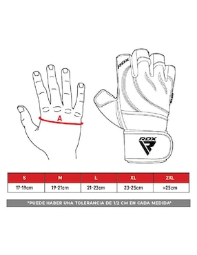 Guantes para entrenamiento RDX adulto
