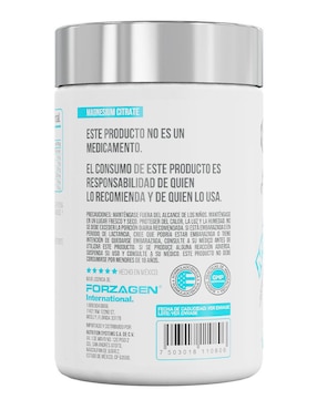 Citrato de Magnesio Forzagen con magnesio de 60 tabletas