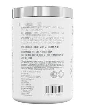 Péptidos de colágeno Forzagen con colágeno sin sabor de 350 g