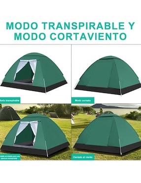 Casa de campaña Belug para 3 personas