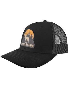 Gorra visera curva snapback para campismo Sion Wild Zone para hombre