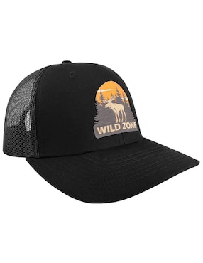 Gorra visera curva snapback para campismo Sion Wild Zone para hombre