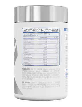 Suplemento Inmunológico, Antioxidante y Antiinflamatorio Immunity Shield Forzagen SCIFit con vitamina C de 120 cáp