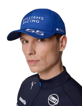 Gorra visera curva snapback para motorsport Puma Williams Racing F1 unisex