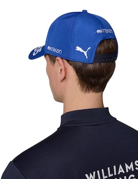 Gorra visera curva snapback para motorsport Puma Williams Racing F1 unisex