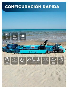 Tabla surf Level Fitness Surf Fishing Sup adulto