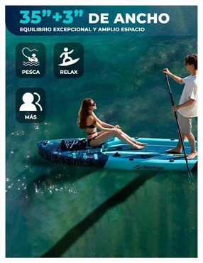 Tabla surf Level Fitness Surf Fishing Sup adulto
