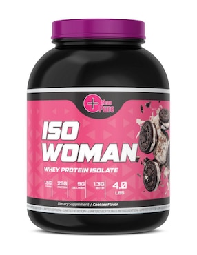 Iso Woman Fit Nutrition con colageno sabor galleta de 1.8 kg