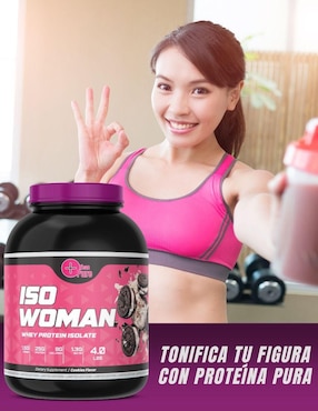 Iso Woman Fit Nutrition con colageno sabor galleta de 1.8 kg