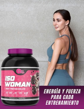 Iso Woman Fit Nutrition con colageno sabor galleta de 1.8 kg