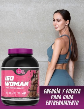 Iso Woman Fit Nutrition con colageno sabor chocolate de 1.8 kg