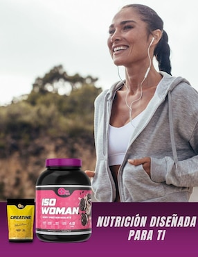Kit de suplementos alimenticios Proteina Iso Woman + Creatine Fit Nutrition