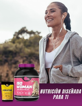 Kit de suplementos alimenticios Proteina ISO Woman + Creatine Fit Nutrition