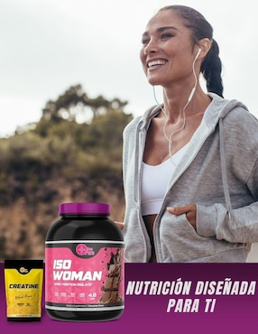 Kit de suplementos alimenticios Proteina ISO Woman + Creatine Fit Nutrition