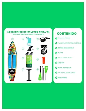 Tabla surf Level Fitness Surf Paddle Sylva adulto
