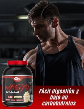 Aislada de proteína de carne de res Fit Nutrition con proteína sabor vainilla de 2.2 kg