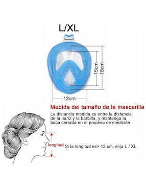 Visor de buceo Lab.G