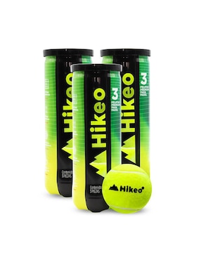 Set de pelotas Hikeo para pádel adulto