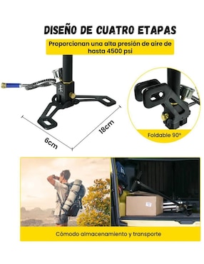 Bomba de aire manual Lab.G para fútbol