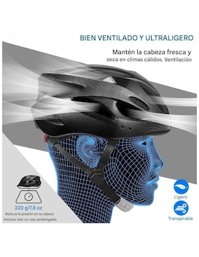Casco 3/4 para ciclismo Lab.G unisex