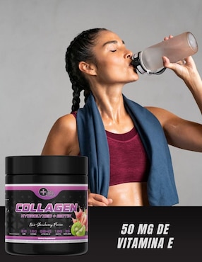 Colágeno hidrolizado biotina More Than Pure sabor kiwi de 300 g