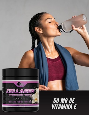 Colágeno hidrolizado biotina More Than Pure sabor vainilla de 300 g