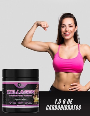 Colágeno hidrolizado biotina More Than Pure sabor capuccino de 300 g