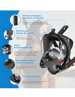Visor de buceo Xtellar adulto