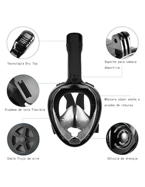 Visor de buceo Xtellar adulto