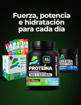 Proteína vegana Amarte Labs sabor vainilla de 1.2 kg