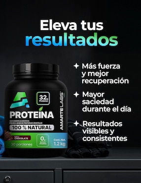 Proteína vegana Amarte Labs sabor vainilla de 1.2 kg